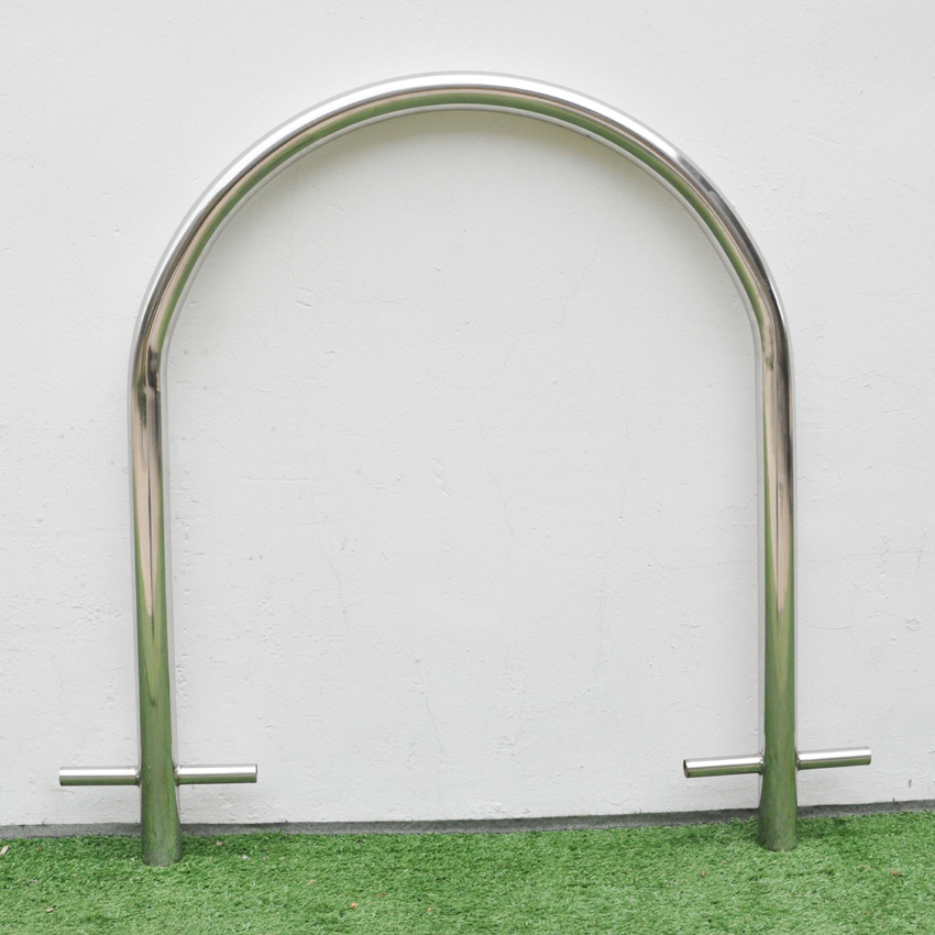 Universal Simple Design Underground Embedded U Bike Rack Pices Individual para el piso de venta