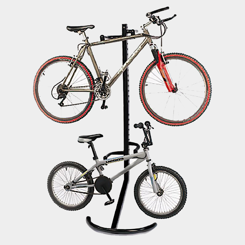 Compre soporte de exhibición independiente para tienda de bicicletas Gravity, estante para dos bicicletas para el hogar