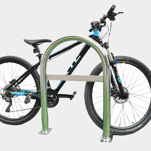 Portabicicletas de carretera U Pro de aluminio Ciclo de soporte de estacionamiento de piso