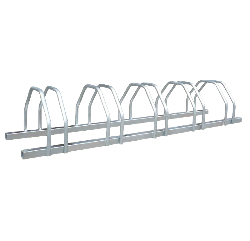Soluciones de almacenamiento de bastidores de bicicleta de ciclismo Mtb horizontales de doble cara de metal